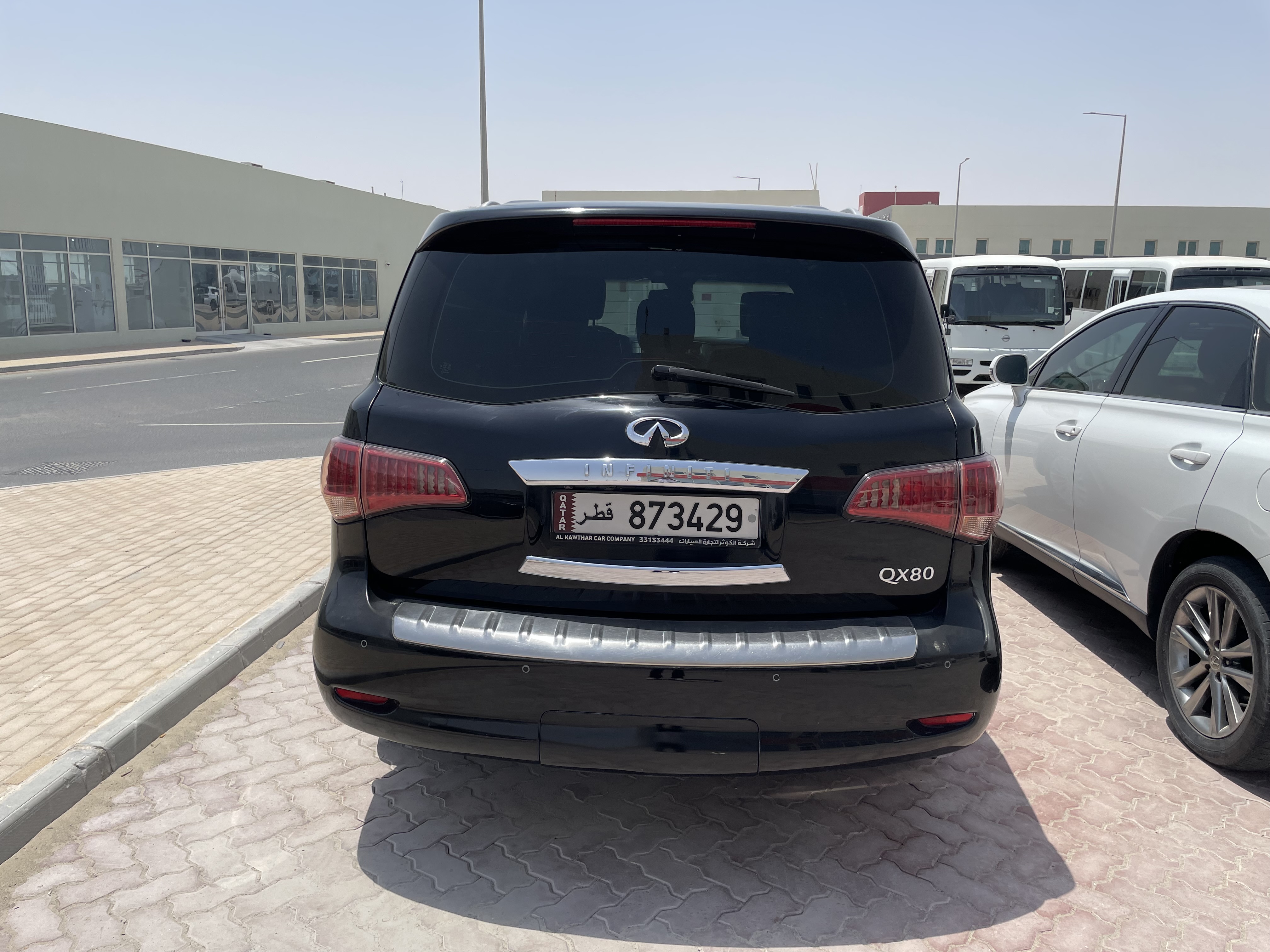 Infiniti QX 80 2015 — photo 12 for sale in Qatar