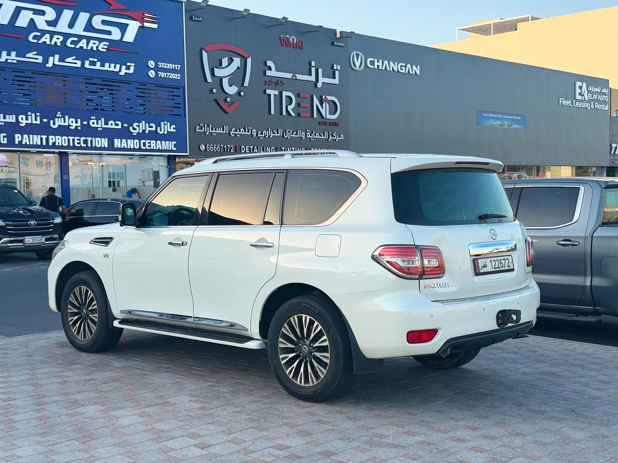 Nissan Patrol Platinum 2015 — photo 10 for sale in Qatar