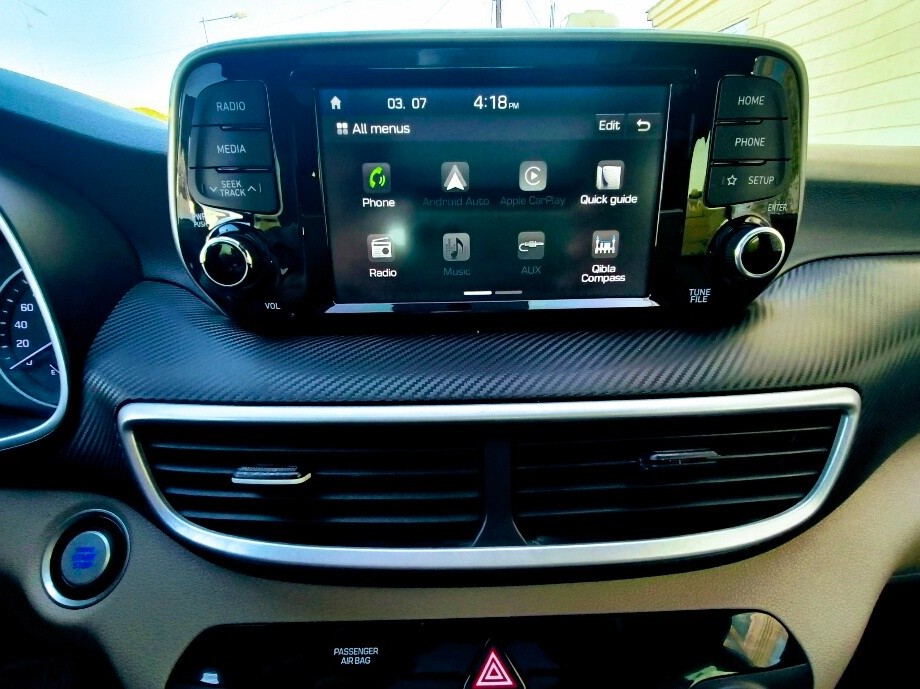 Hyundai Tucson Htrac limited 2021 — photo 11 for sale in Qatar